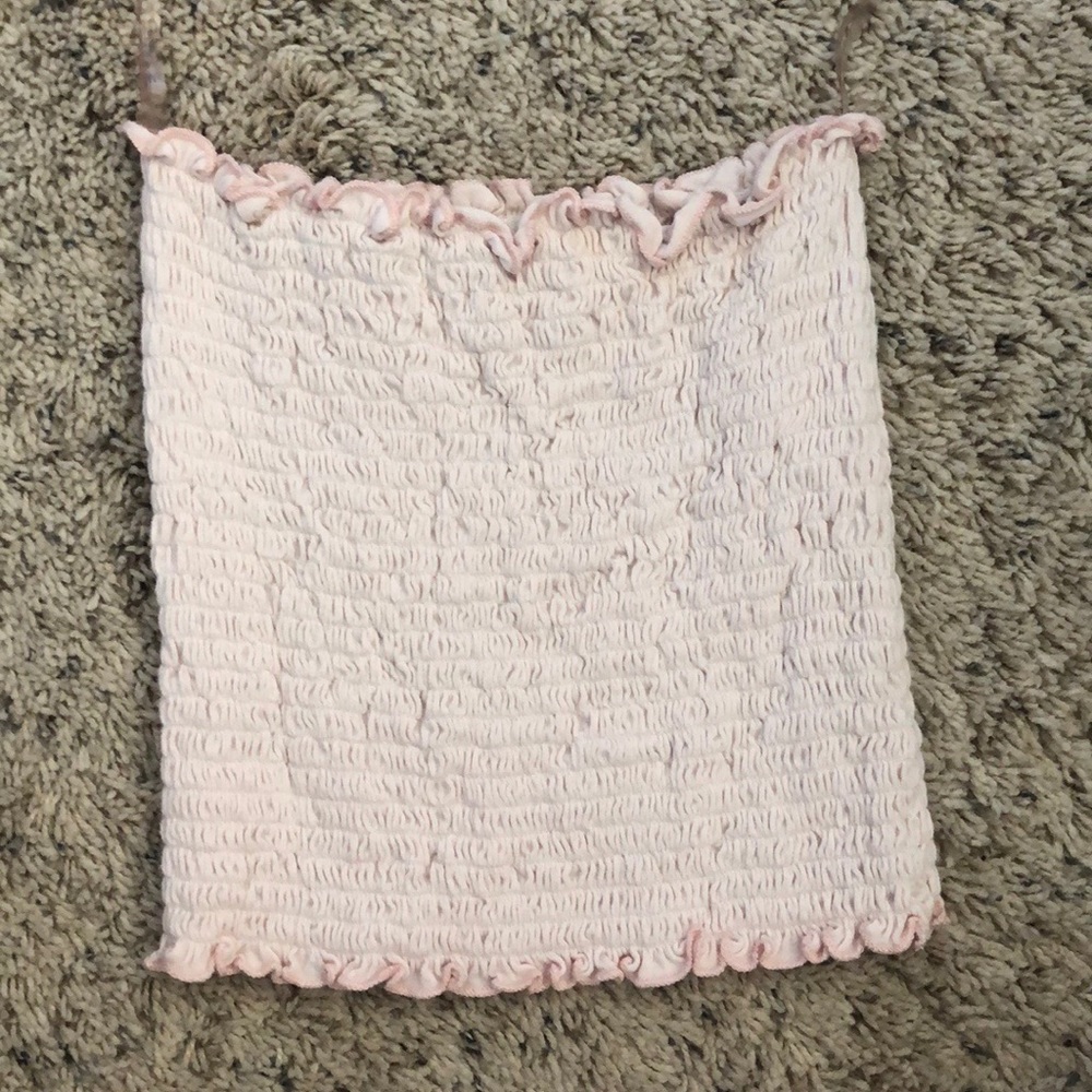 Brandy Melville light pink tube top